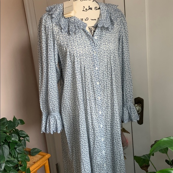 Doen Helena dress in bluebell hillside bloom - Picture 4 of 12